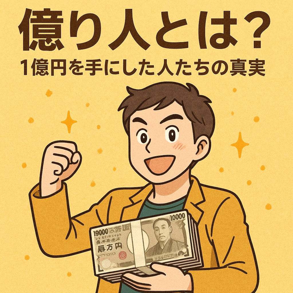 億り人」とは？その意味と現代のリアルな実態を解説！ | 「お金のために働く」を卒業しました。